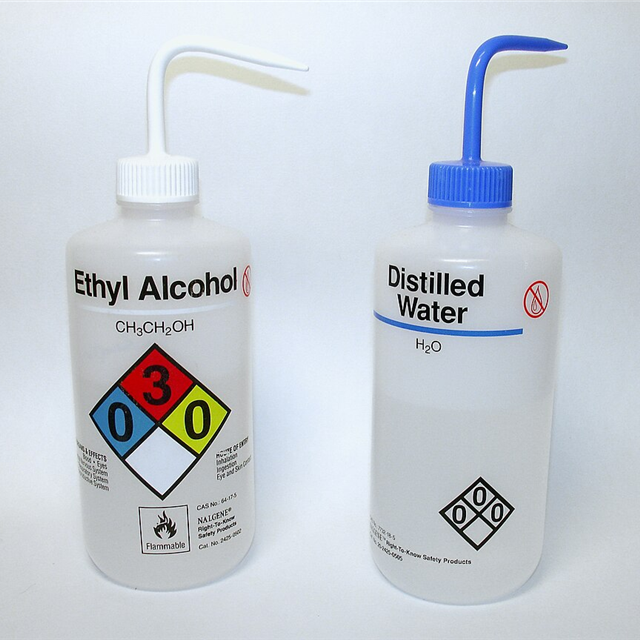 Insecticide solution bottle